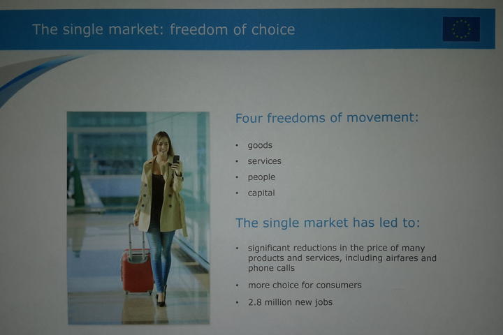 The single market The single market