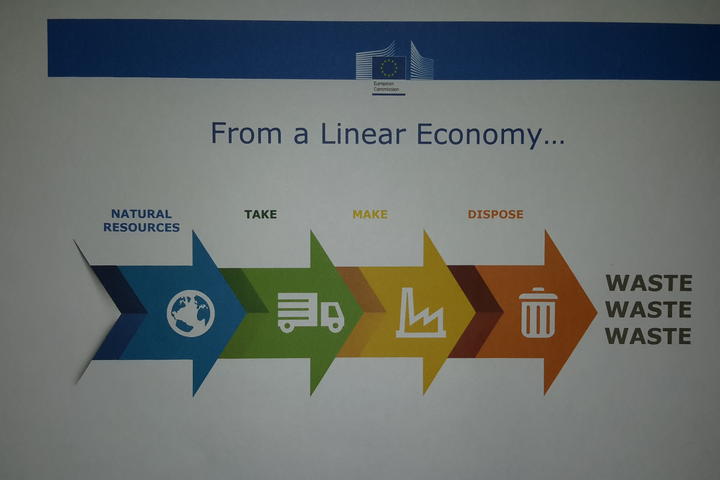 Diagram of a Linear economy Diagram of a Linear economy
