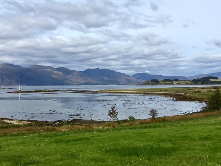 Port Appin Bay looking towards Morvern Port Appin Bay looking towards Morvern
