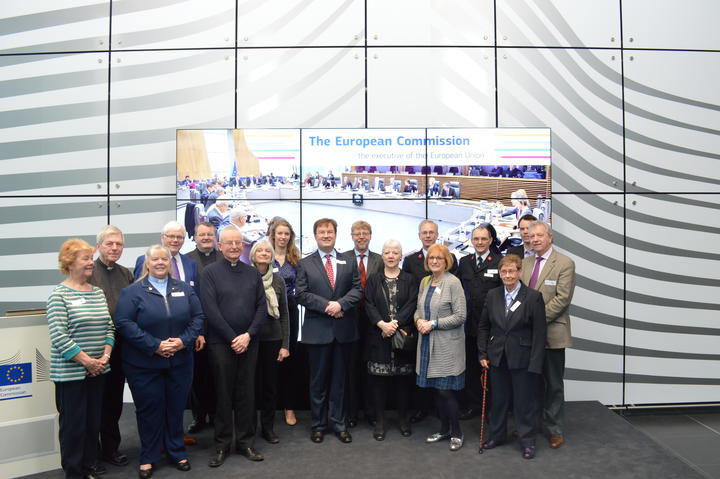ACTS delegation at the European Commission, April 2016